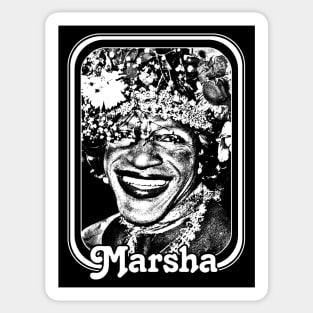 Marsha P Johnson /\/\/ Queer Icon Design Sticker